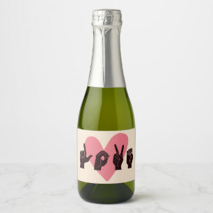 Etiquetas Para Vinos Espumosos ASL Amor IV - Día de San Valentín