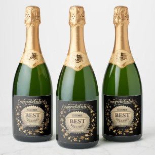 Etiquetas Para Vinos Espumosos Autor más vendido personalizado