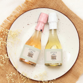 Etiquetas Para Vinos Espumosos Baby Shower en el mercado de agricultores locales