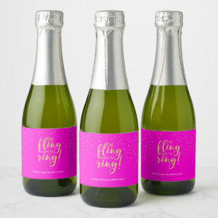 Etiquetas Para Vinos Espumosos Bachelorette Engagement Hen Fiesta Mini Wine