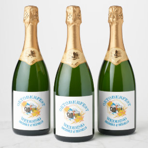 ETIQUETAS PARA VINOS ESPUMOSOS BODA OKTOBERFEST