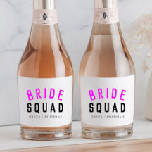 Bride Squad | Bachelorritas de color rosa caliente