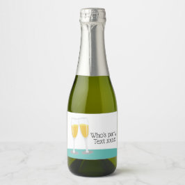 Etiquetas Para Vinos Espumosos Brunch de vino espumoso y Bubbly animan cumpleaños