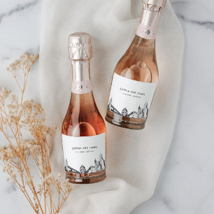 Etiquetas Para Vinos Espumosos Buffalo Skyline Mini