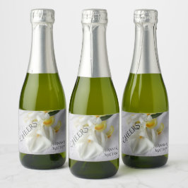 Etiquetas Para Vinos Espumosos Calla lilies e iris