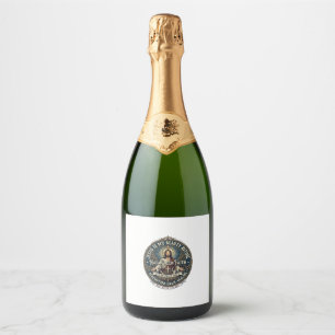 Etiquetas Para Vinos Espumosos Camiseta de artista de uñas Jesús Tech de uñas Ins