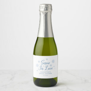 Etiquetas Para Vinos Espumosos Champagne para Despedida de Soltera de Invierno Sn