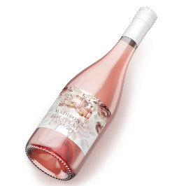 Etiquetas Para Vinos Espumosos Colores Pastel Personalizados de Fiesta de Té Supe