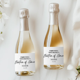 Etiquetas Para Vinos Espumosos Combina Bien Con Ser Una Propuesta de Matrona de H