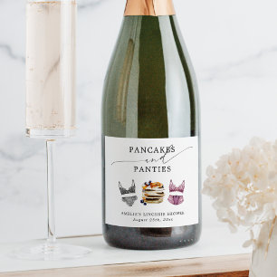 Etiquetas Para Vinos Espumosos Crepes y bragas Ducha de novias