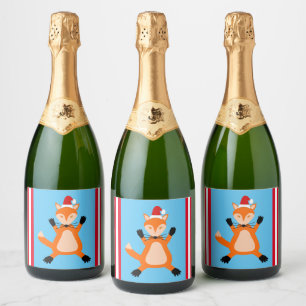 Etiquetas Para Vinos Espumosos Curte Navidades Fox