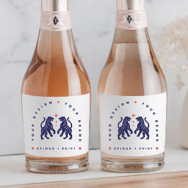 Etiquetas Para Vinos Espumosos Custom Bottle Label | Your Design Upload Labels