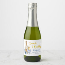 DESAYUNO Y BURBUJAS Desayuno Floral Azul para Dama