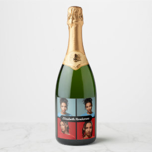 Etiquetas Para Vinos Espumosos Diseñar su propio Collage de fotos 4