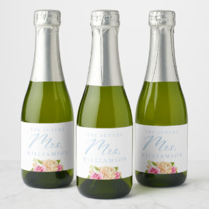 Etiquetas Para Vinos Espumosos Elegante brunch de novias de té de flores