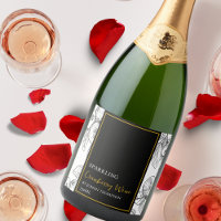 Elegante Fruta Sparkling Cranberry Wine Black Labe