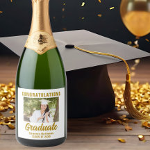 Elegante Personalizado de graduación de Oro Gradua