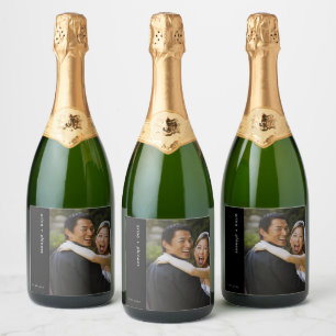 Etiquetas Para Vinos Espumosos Elegante Personalizado Sparkling Wine Boda Photo