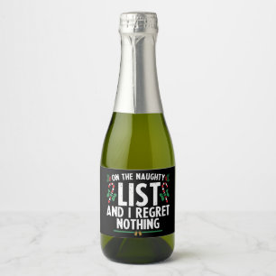 Etiquetas Para Vinos Espumosos En La Lista Traviesa Y No Me Arrepiendo De Nada Na