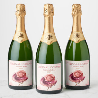 Etiquetas Para Vinos Espumosos Eterno Cosmos 