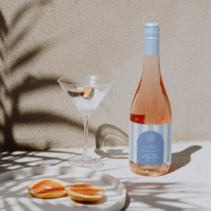 Etiquetas Para Vinos Espumosos Favor de despedida de soltera Elegante Último Brin