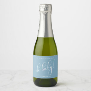 Etiquetas Para Vinos Espumosos Favoritos para Despedida de Soltera Minimalista Az