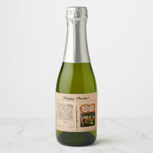 Etiquetas Para Vinos Espumosos Felices Purias - פ ו ר י ם ש מ