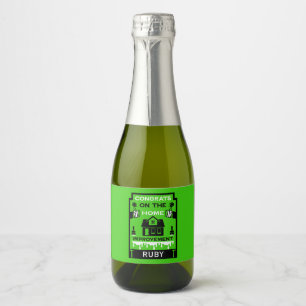 Etiquetas Para Vinos Espumosos Felicitaciones por la mejora del hogar