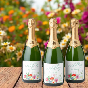 Etiquetas Para Vinos Espumosos Fiesta de Despedida de Soltera Enamorada Perdidame