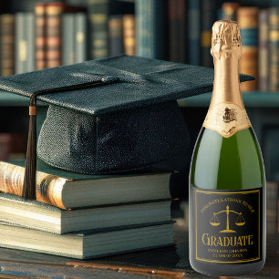 Etiquetas Para Vinos Espumosos Fiesta de Graduación de la Facultad de Derecho en