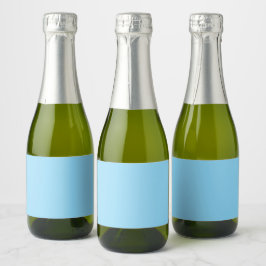 Etiquetas Para Vinos Espumosos Fondo azul claro sólido de color uniforme