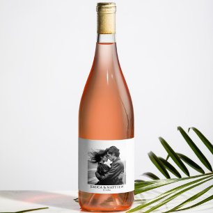 Etiquetas Para Vinos Espumosos Foto en blanco y negro