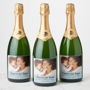 Etiquetas Para Vinos Espumosos Foto personalizado vitorea el primer día de la mad