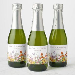 Etiquetas Para Vinos Espumosos Fragmento silvestre Mini Fragmento de botella de v