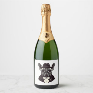 Etiquetas Para Vinos Espumosos Frenchie El Gángster