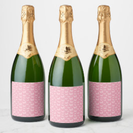 Etiquetas Para Vinos Espumosos Girl Baby Shower