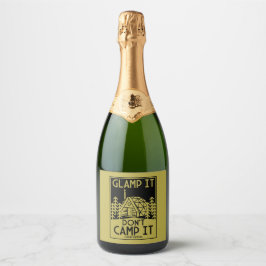 Etiquetas Para Vinos Espumosos Glamour de lujo