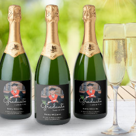 Etiquetas Para Vinos Espumosos Graduado Nombre de foto Partido de Graduación Esti