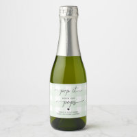 Green Gingham Pop It Cuando Pops Favorito Label