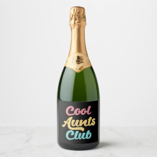 Etiquetas Para Vinos Espumosos Guay Aunts Club II