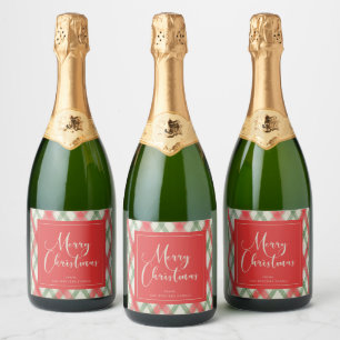 Etiquetas Para Vinos Espumosos Guión de Navidades repartidos por pintura