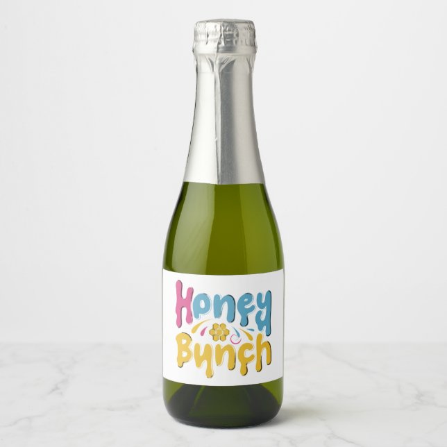 Etiquetas Para Vinos Espumosos Honey Bunch (Anverso)