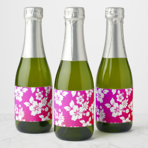 Etiquetas Para Vinos Espumosos Impresión hawaiana