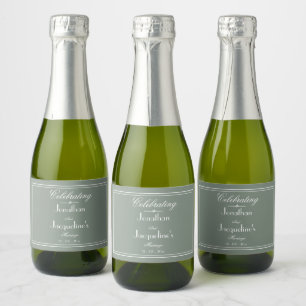 Etiquetas Para Vinos Espumosos La boda verde sabia rústica favorece los nombres g