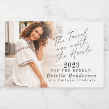 La borla valió la pena la graduación Mini