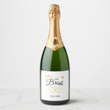 La fecha de la boda de la novia Diseño elegante