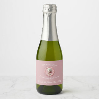 Etiquetas Para Vinos Espumosos Marie Antoinette Sparkling Wine Label Pink