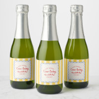 Medalla de Baby Shower con tema italiano Ciao Baby