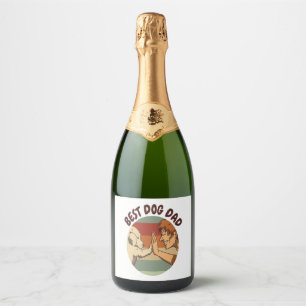 Etiquetas Para Vinos Espumosos Mejor Papá Perro