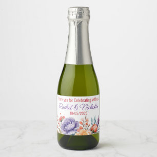 Etiquetas Para Vinos Espumosos Minibotellas de champán favorecen el chile persona
